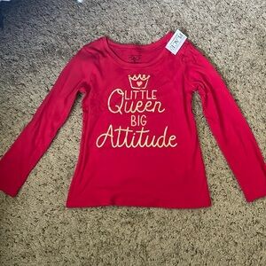 Toddler Little Queen Big Attitude long sleeve